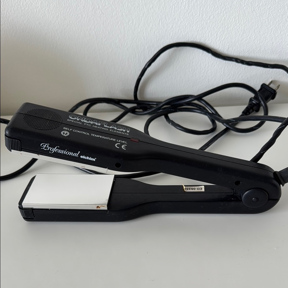 Elchim Professional “PTC” Iron for Hair Straightener with interchangeable plates